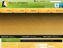 Tablet Screenshot of newyork.pricelawgroup.com